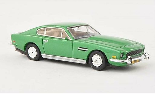 Aston Martin V8 saloon 1/87 Neo verde LHD 1980 coche miniatura