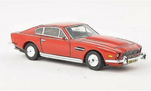 Aston Martin V8 saloon 1/87 Neo rojo LHD 1980 coche miniatura