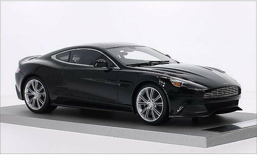 Aston Martin Vanquish coupe 1/18 Tecnomodel negro coche miniatura