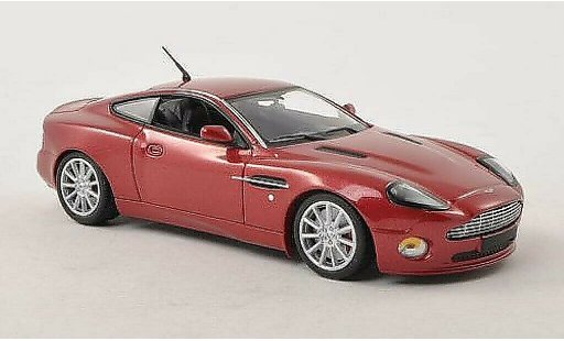 Aston Martin Vanquish s 1/43 Minichamps rojo con Figur 2004 coche miniatura