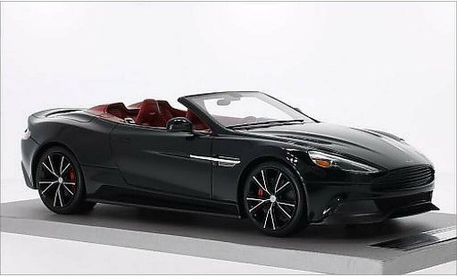 Aston Martin Vanquish volante 1/18 Tecnomodel negro coche miniatura