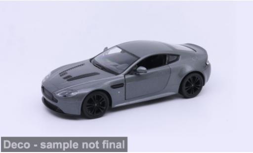 Aston Martin Vantage 1/24 Welly grau 1:24 coche miniatura