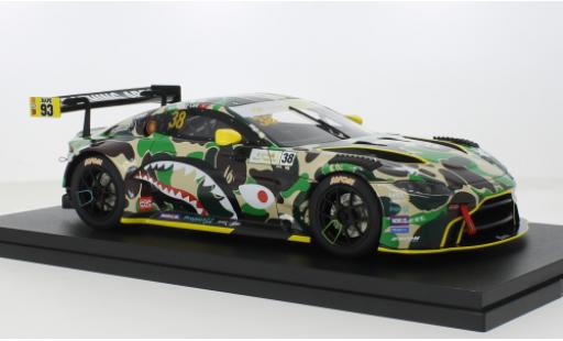 Coche miniatura Aston Martin Vantage 1/18 Pop Race GT3 grün 1:18 Aston Martin Vantage 1/18 Pop Race GT3 grün 1:18 coche miniatura