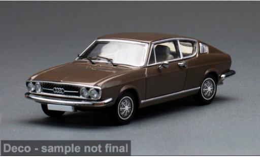 Audi 100 1/64 Sun Star (C1) Coupe S braun 1:64 coche miniatura