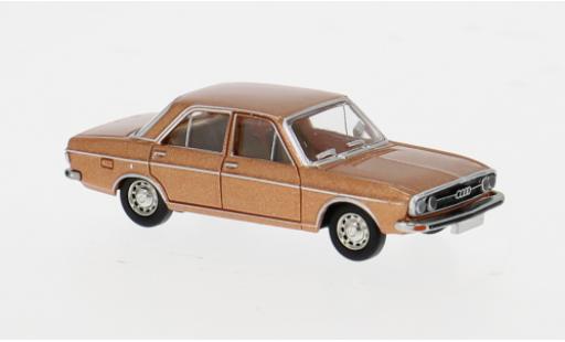 Audi 100 1/87 Brekina (C1) naranja 1969 1:87 coche miniatura