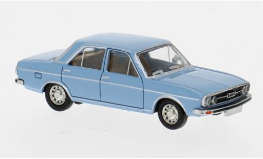 Audi 100 1/87 Brekina (C1) blau 1969 1:87 coche miniatura