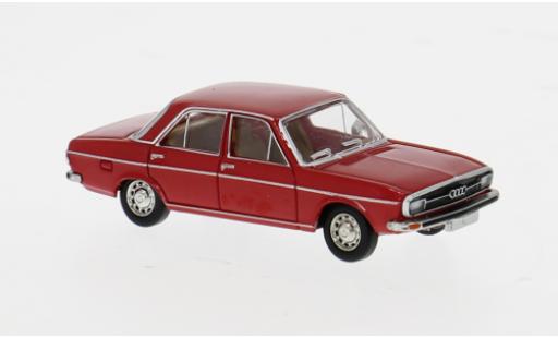 Audi 100 1/87 Brekina (C1) rot 1969 1:87 coche miniatura
