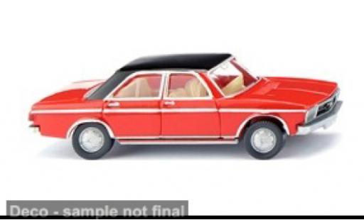 Audi 100 1/87 Wiking rojo/schwarz 1968 1:87