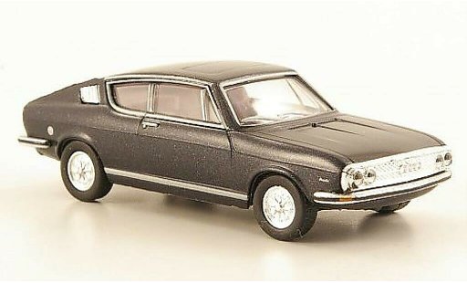 Audi 100 coupe s 1/87 Herpa negro coche miniatura