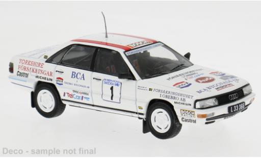 Audi 200 1/43 IXO (C3) Quattro Rally Schweden 1989 #1 S.Blomqvist/B.Melander 1:43 coche miniatura