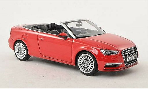 Audi A3 cabriolet 1/43 Herpa Descapotable rojo coche miniatura