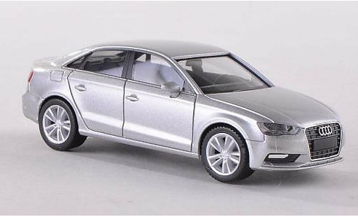 Audi A3 berline 1/87 Herpa Limusina eisgris coche miniatura