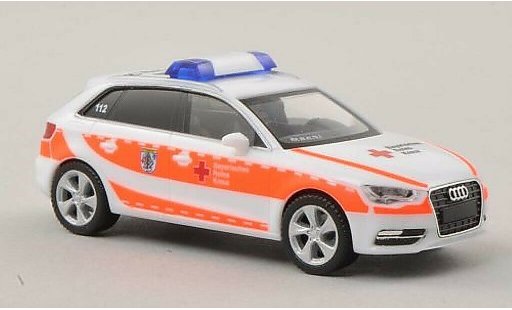 Audi A3 sportback 1/87 Herpa BRK Ingolstadt coche miniatura
