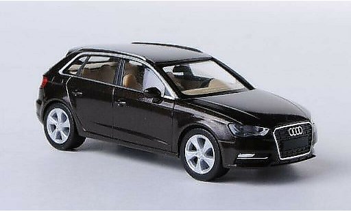 Audi A3 sportback 1/87 Herpa marron coche miniatura