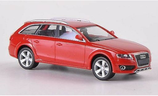 Audi A4 allroad 1/87 Herpa Avant rojo coche miniatura