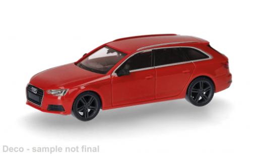 Audi A4 1/87 Herpa Avant rojo 1:87 coche miniatura