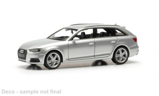 Audi A4 1/87 Herpa Avant silber 1:87 coche miniatura
