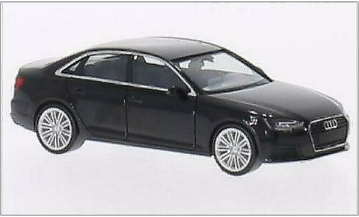 Audi A4 berline 1/87 Herpa (B9) negro 2015 coche miniatura