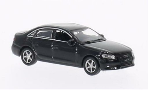 Audi A4 berline 1/87 Welly negro 2008 coche miniatura