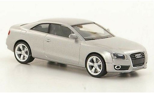 Audi A5 coupe 1/87 Herpa gris-gris coche miniatura