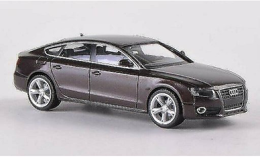 Audi A5 sportback 1/87 Herpa met-.marron coche miniatura
