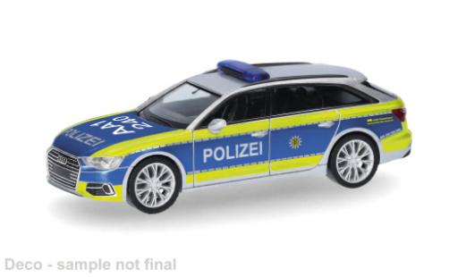 Audi A6 1/87 Herpa Avant Polizei Baden-W&uuml;rttemberg 1:87 coche miniatura