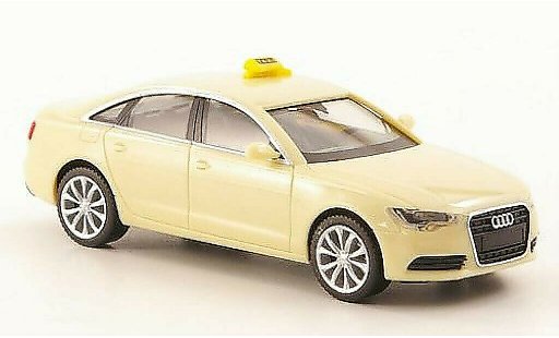 Audi A6 berline 1/87 Herpa Limusina Taxi coche miniatura