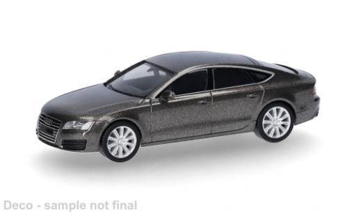 Audi A7 1/87 Herpa braun 1:87 coche miniatura