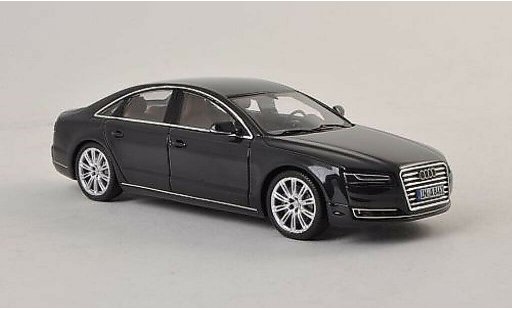 Audi A8 berline 1/43 Spark azul 2014 coche miniatura