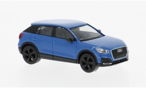 Audi Q2 1/87 Herpa blau 2016 1:87 coche miniatura