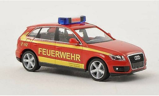 Audi Q5 pompiers 1/87 Herpa Bomberos Lindau/Bodensee ELW coche miniatura