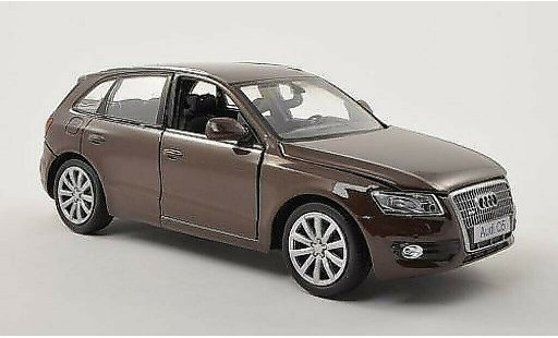Audi Q5 suv 1/24 Motormax marron coche miniatura