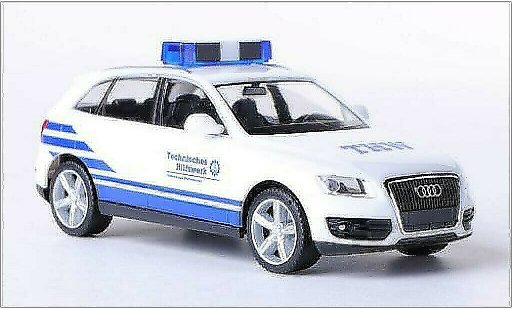 Audi Q5 secours 1/87 Herpa THW Pfaffenhofen coche miniatura