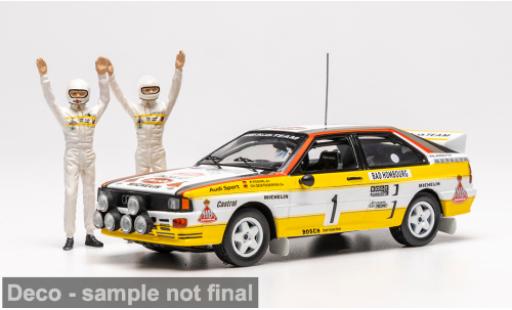 Audi Quattro 1/43 IXO quattro A2 Rally Monte Carlo 1984 #1 W.R&ouml;hrl/C.Geistd&ouml;rfer 1:43 coche miniatura