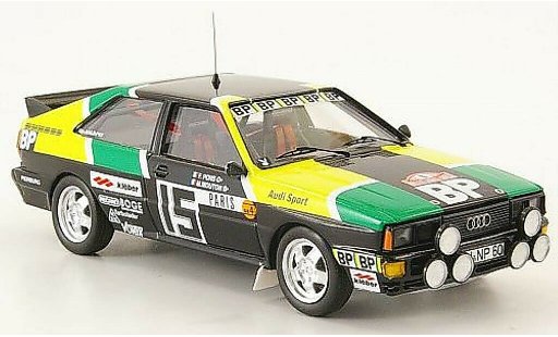 Audi Quattro rallye 1/43 Trofeu No.15 Mouton/Pons Rally Monte Carlo 1981 coche miniatura