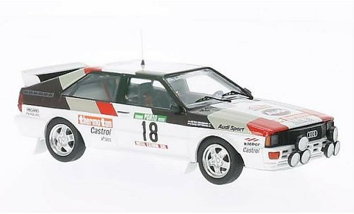 Audi Quattro rallye 1/43 Trofeu No.18 thermo ton Rally Portugal 1982 /P.Diekmann coche miniatura