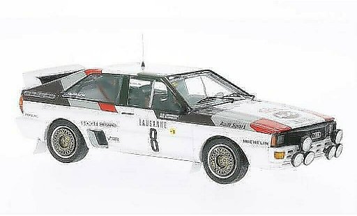Audi Quattro rallye 1/43 Trofeu No.8 Rally Monte Carlo 1983 /B.Cederberg coche miniatura