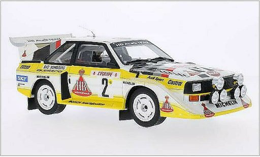 Audi Sport Quattro s1 1/18 Ottomobile No.2 Team Rally Monte Carlo 1986 /C.Geistdorfer coche miniatura