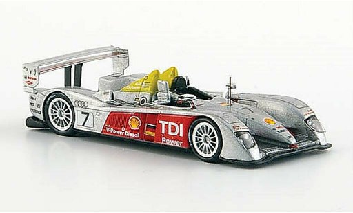 Audi R10 course 1/87 Spark TDI No.7 Le Mans 2006 coche miniatura
