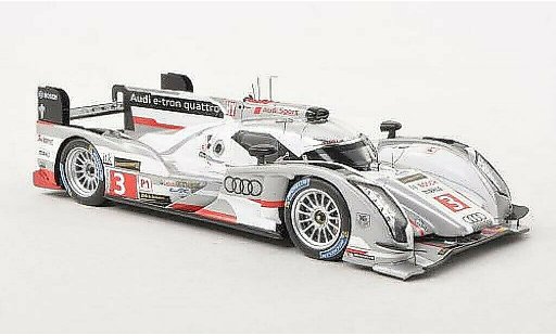 Audi R18 e-tron quattro 1/43 Spark No.3 24h Le Mans 2013 coche miniatura