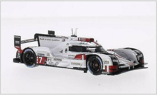 Audi R18 e-tron quattro 1/43 Spark No.7 Sport Team Joest 24h Le Mans 2015 /B.Treluyer coche miniatura