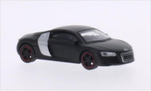 Audi R8 coupe 1/64 Schuco mate-negro/gris coche miniatura