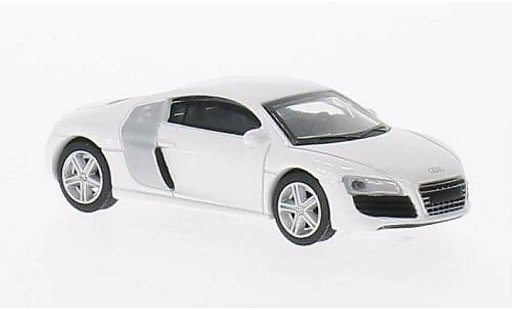 Audi R8 coupe 1/64 Schuco blanco coche miniatura