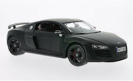 Audi R8 coupe 1/18 Maisto GT3 mate-negro coche miniatura