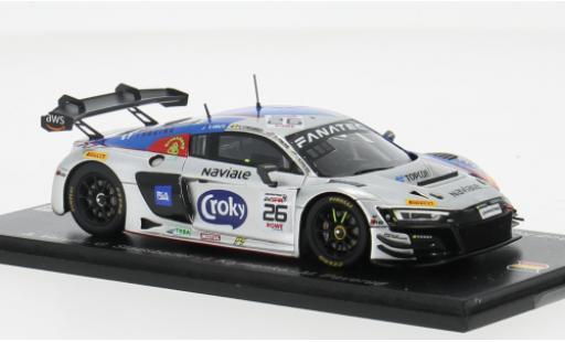 Coche miniatura Audi R8 1/43 Spark LMS GT3 EVO #26 1:43 Audi R8 1/43 Spark LMS GT3 EVO #26 1:43 coche miniatura