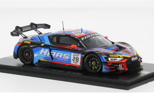 Coche miniatura Audi R8 1/43 Spark LMS GT3 EVO #28 1:43 Audi R8 1/43 Spark LMS GT3 EVO #28 1:43 coche miniatura
