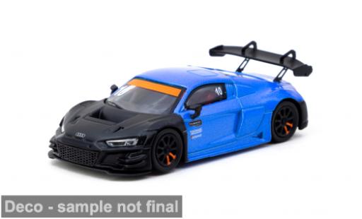 Audi R8 1/64 Tarmac Works LMS GT3 EVO II ( 10th Anniversary) blau/schwarz 1:64 coche miniatura