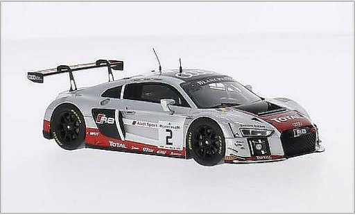 Audi R8 lms 1/43 Spark No.2 Sport Team WRT 24h Spa 2015 /S.Ortelli coche miniatura