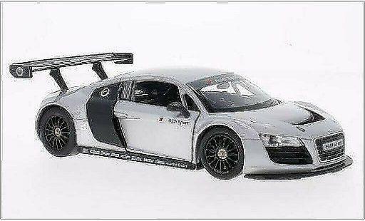 Audi R8 lms 1/24 Rastar gris coche miniatura