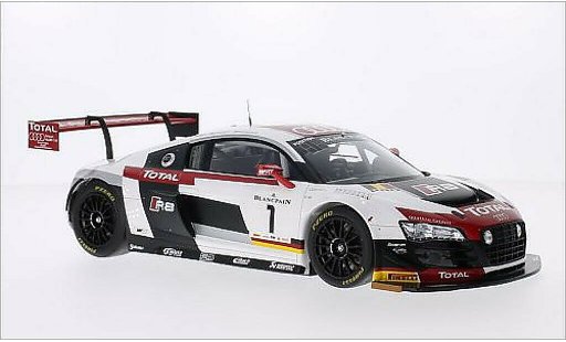 Audi R8 lms 1/18 Spark Ultra No.1 Belgian Club Team WRT 24h Spa 2014 coche miniatura